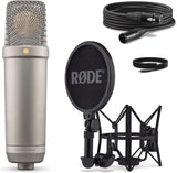 Rode NT1 - Micrófono condensador de 5ª generación con montaje de ch...
