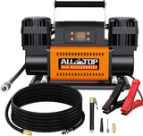 ALL-TOP Compresor de Aire de 12V con Panel de Control LCD para Pree...