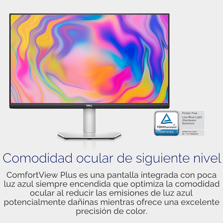 Dell Monitor S2722DC - Pantalla WQHD de 27 pulgadas (2560 x 1440) 7...