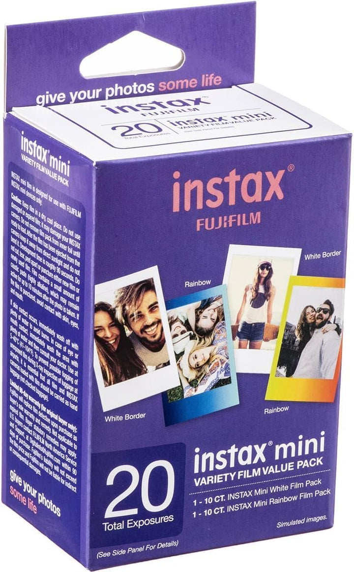 Fujifilm Instax - Mini-paquete de película instantánea