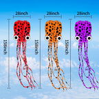 Octopus Kite para Kids & Adults, Easy a Fly Beach Kites para Kid Ages 4-8