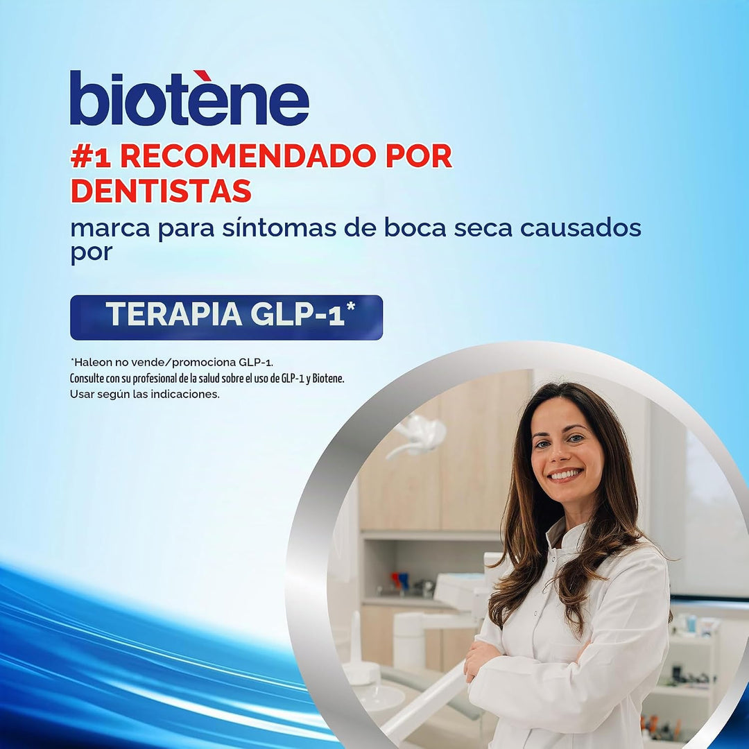 Enjuague bucal Biotene para boca seca, refresca el aliento y tratam...