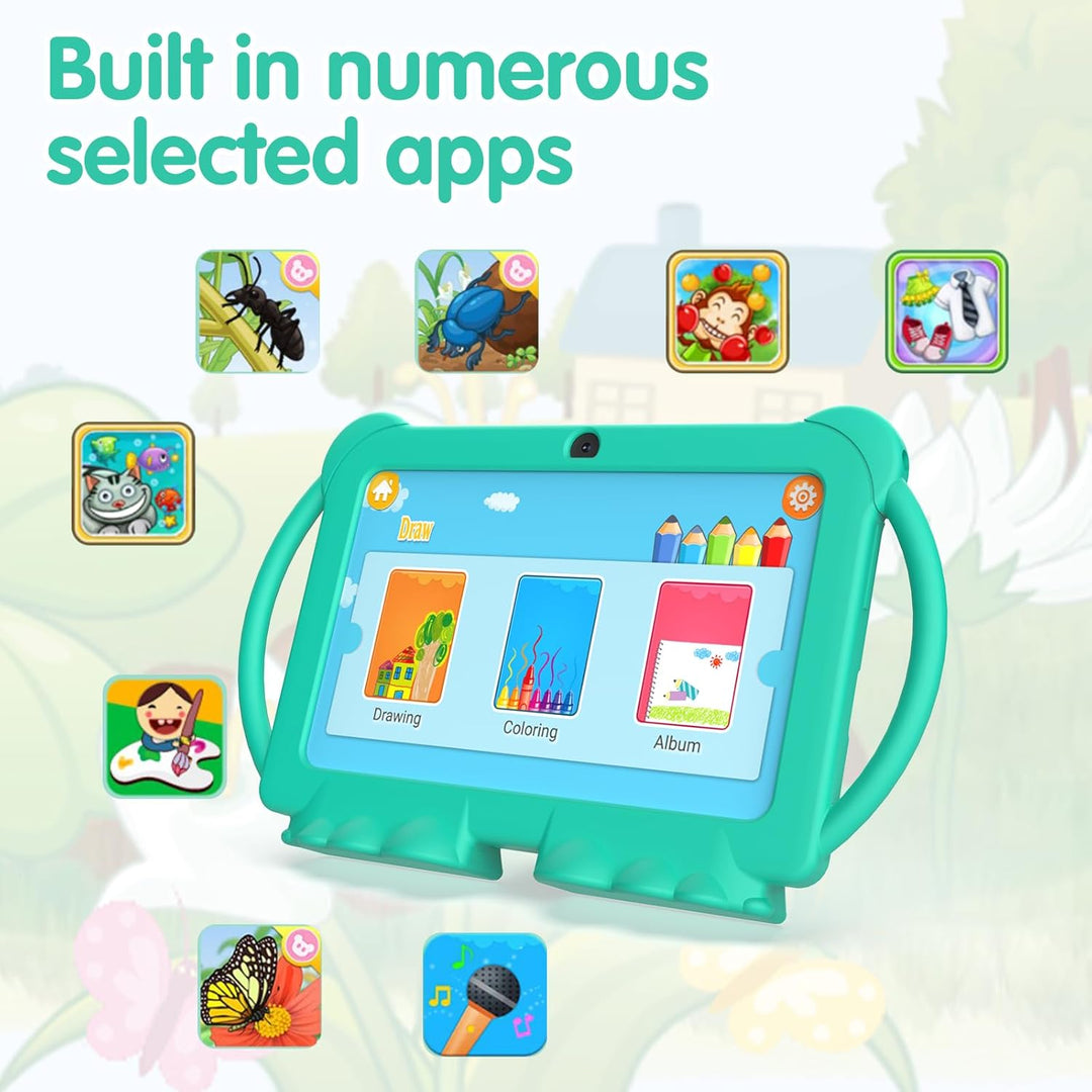 PEICHENG Tableta para Niños de 7 pulgadas Android 12.0 para Niños P...