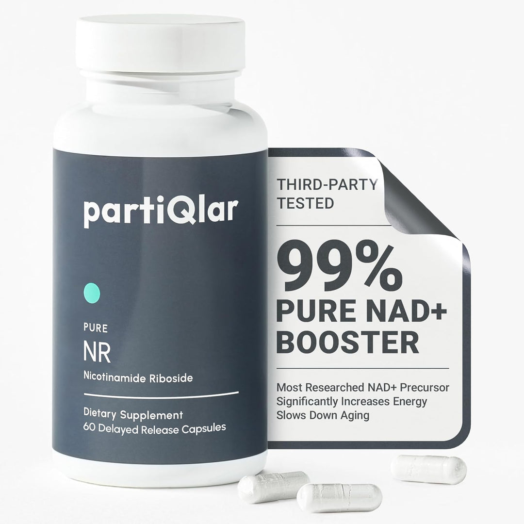 partiQlar Ribosida de nicotinamida (NR) 500mg - Suplemento NR para...