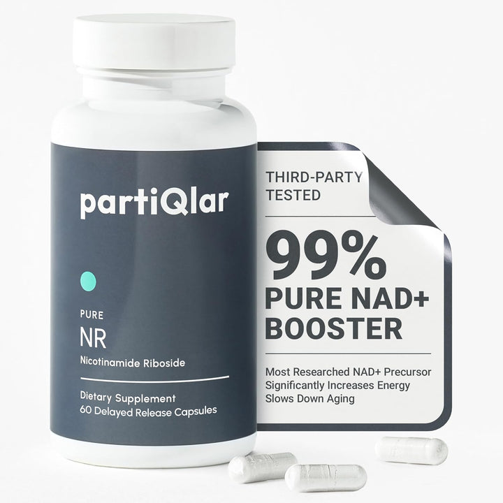 partiQlar Ribosida de nicotinamida (NR) 500mg - Suplemento NR para...