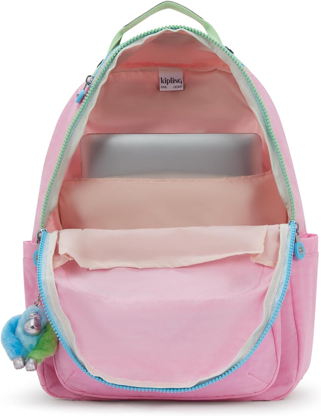 Kipling Mochila para portátil Seoul Fc de 15 pulgadas, duradera, es...
