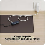 Hyper, 5785583, hub USB 3.2 de 4 puertos