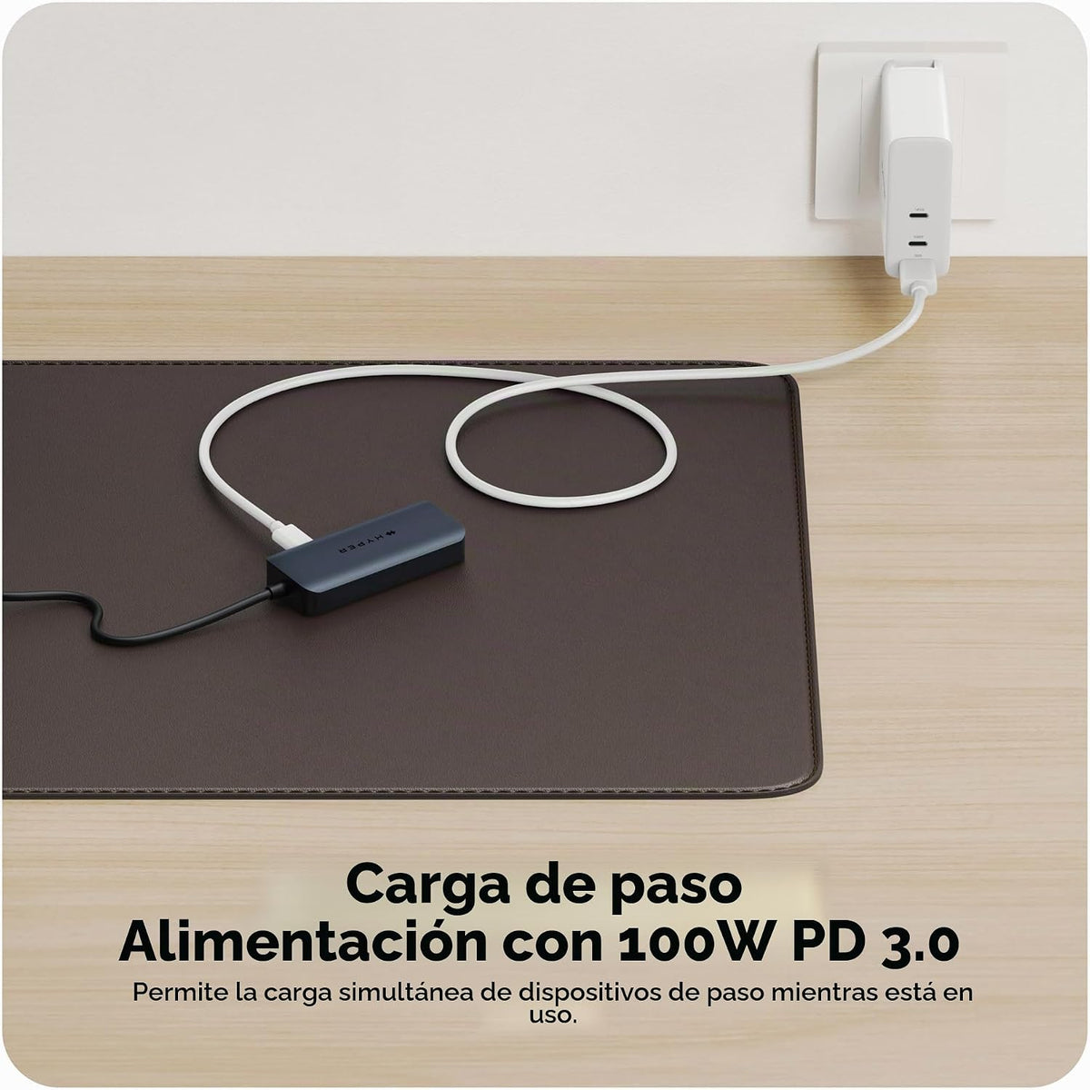 Hyper, 5785583, hub USB 3.2 de 4 puertos