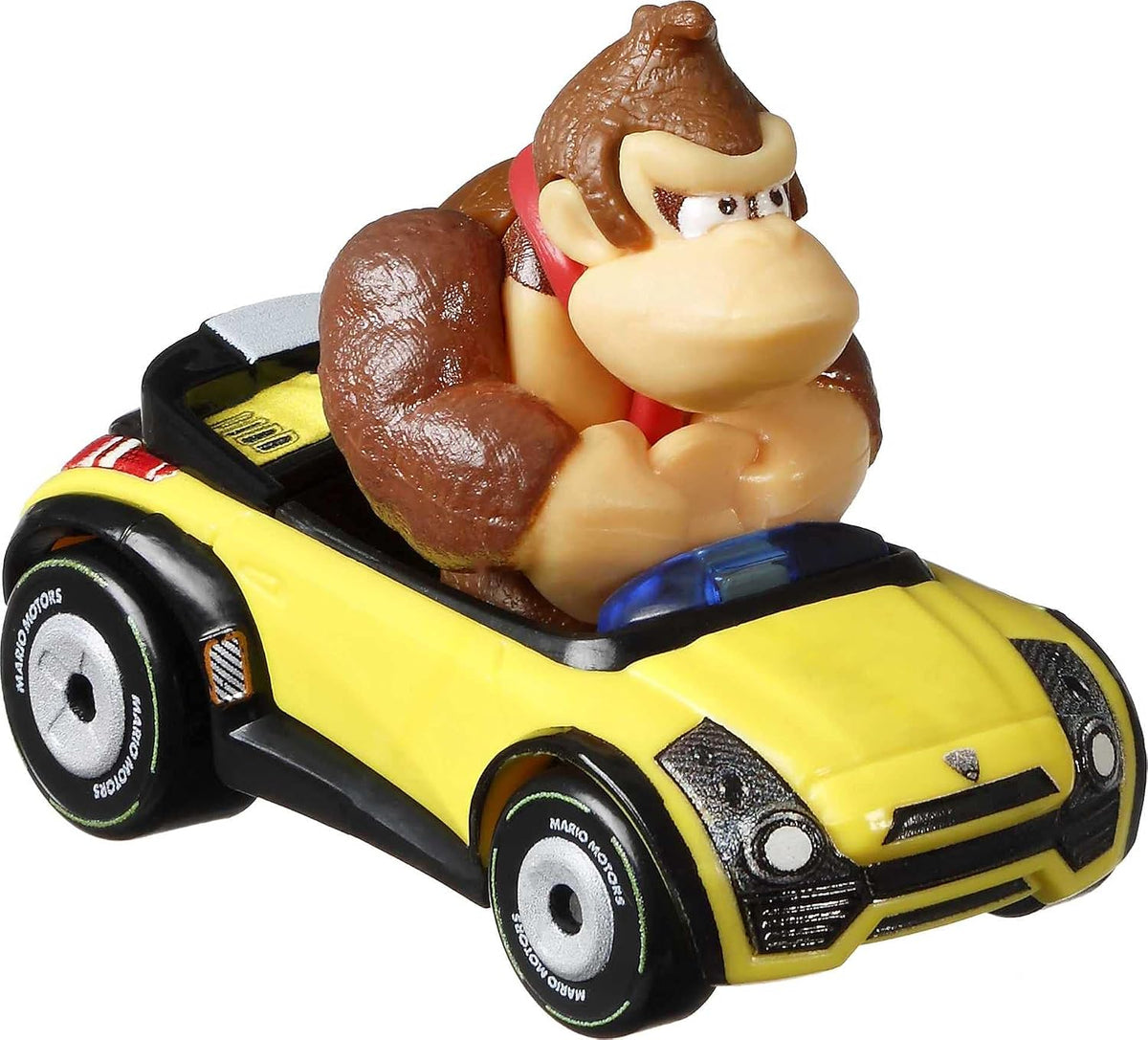 Hot Wheels Mario Kart - Paquete de 4 vehículos de los personajes favoritos de los fans que incluye 1 modelo exclusivo, regalo coleccionable para niños y fans a partir de 3 años