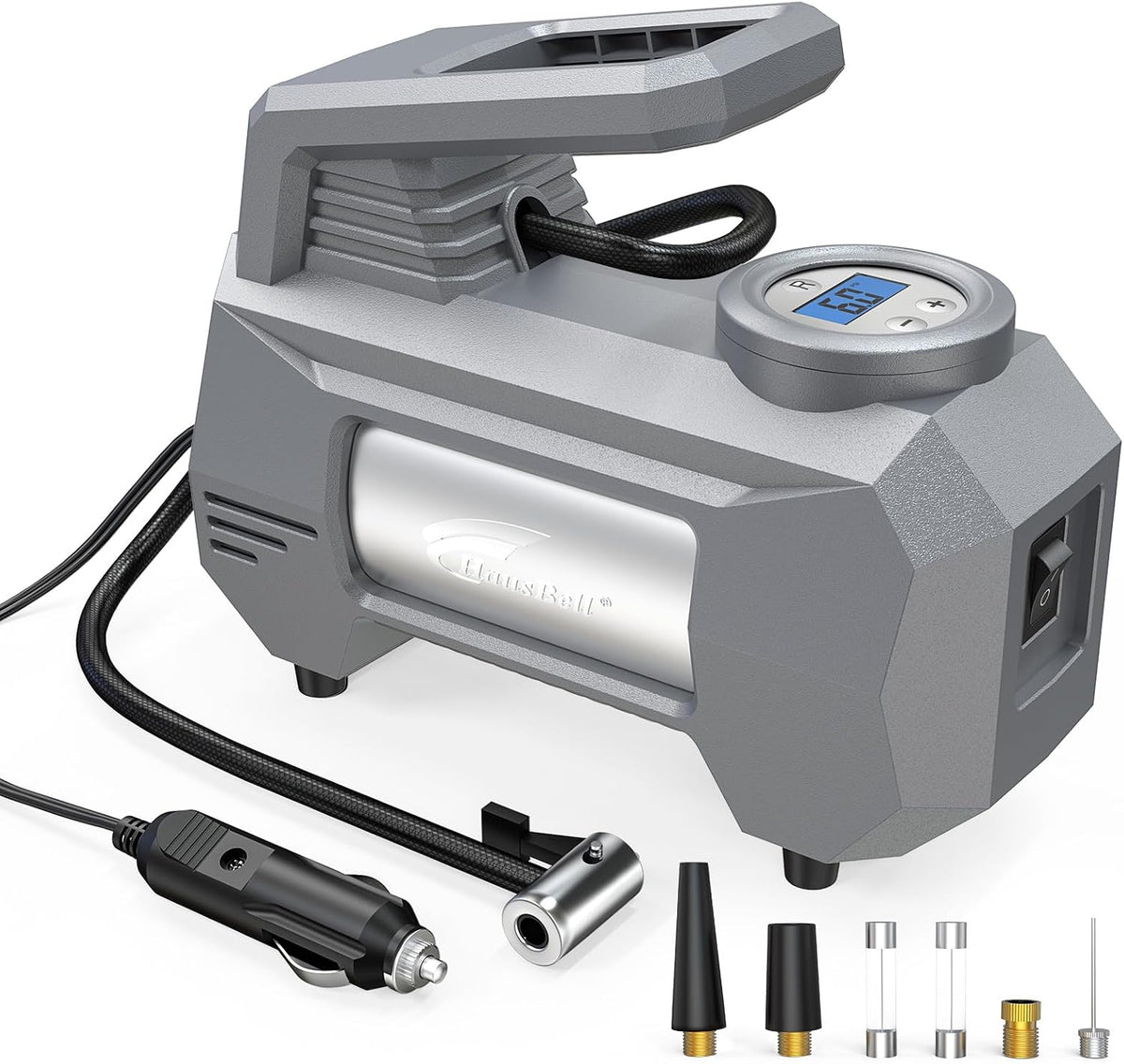 HAUSBELL - Inflador de neumáticos de 150 PSI, compresor de aire por...