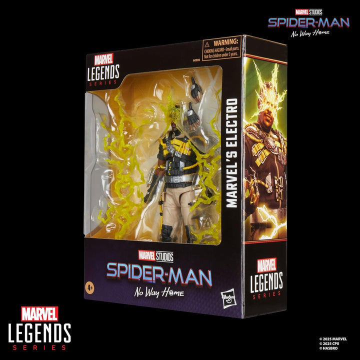 Serie Marvel Legends Marvel\u2019s Electro, Figura de acción colecc...