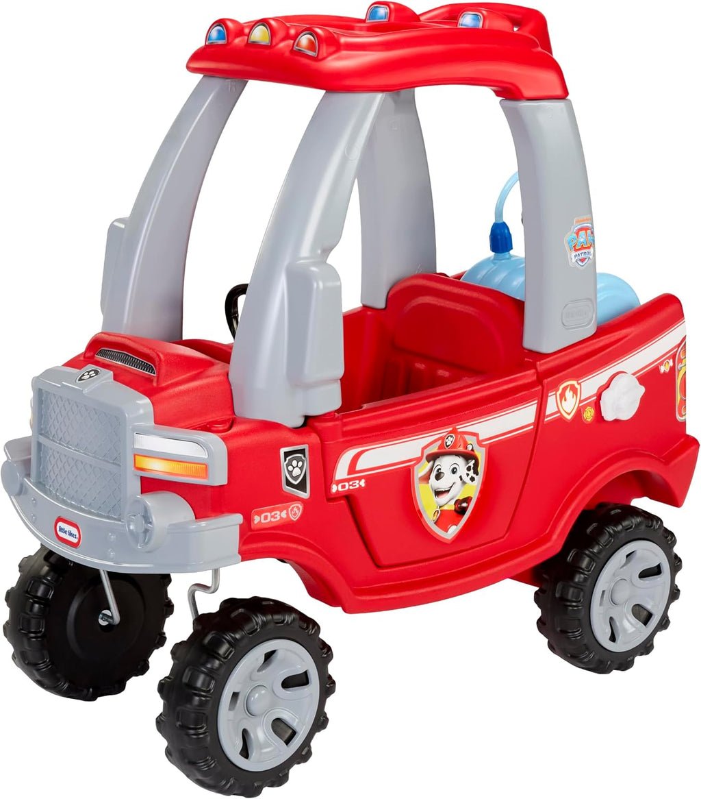Little Tikes Camión de bomberos de spray y rescate de PAW Patrol Marshall