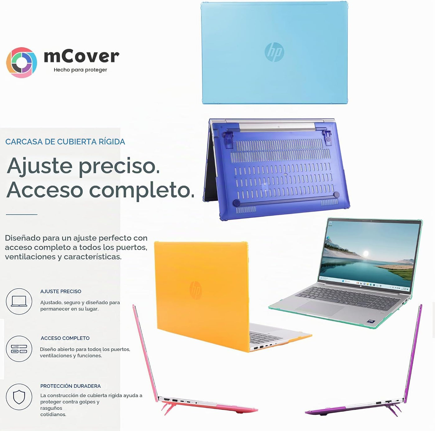 mCover - Funda solamente compatible para portátiles HP ProBook 460...