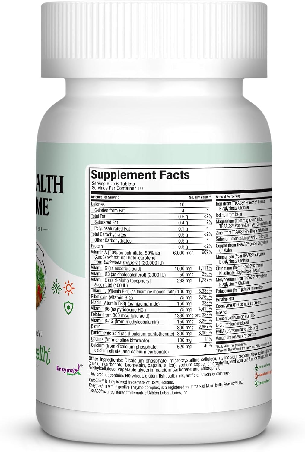 Multivitamínico para hombres y mujeres \u2013 Supreme High Potency...