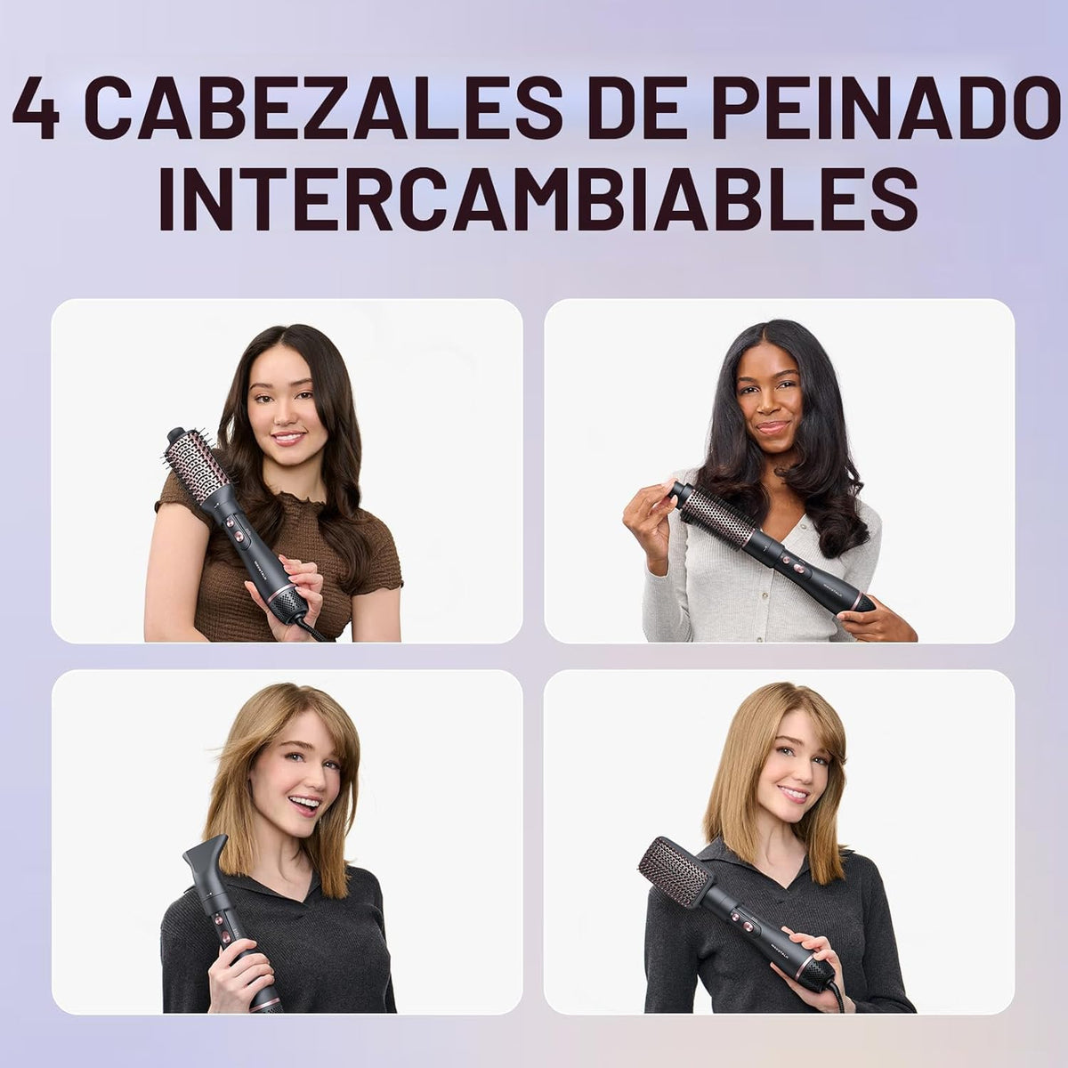 Set de cepillo secador de pelo Wavytalk, juego de cepillo de aire c...