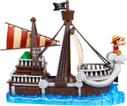 One Piece Going Merry Deluxe - Figura de acción de Luffy