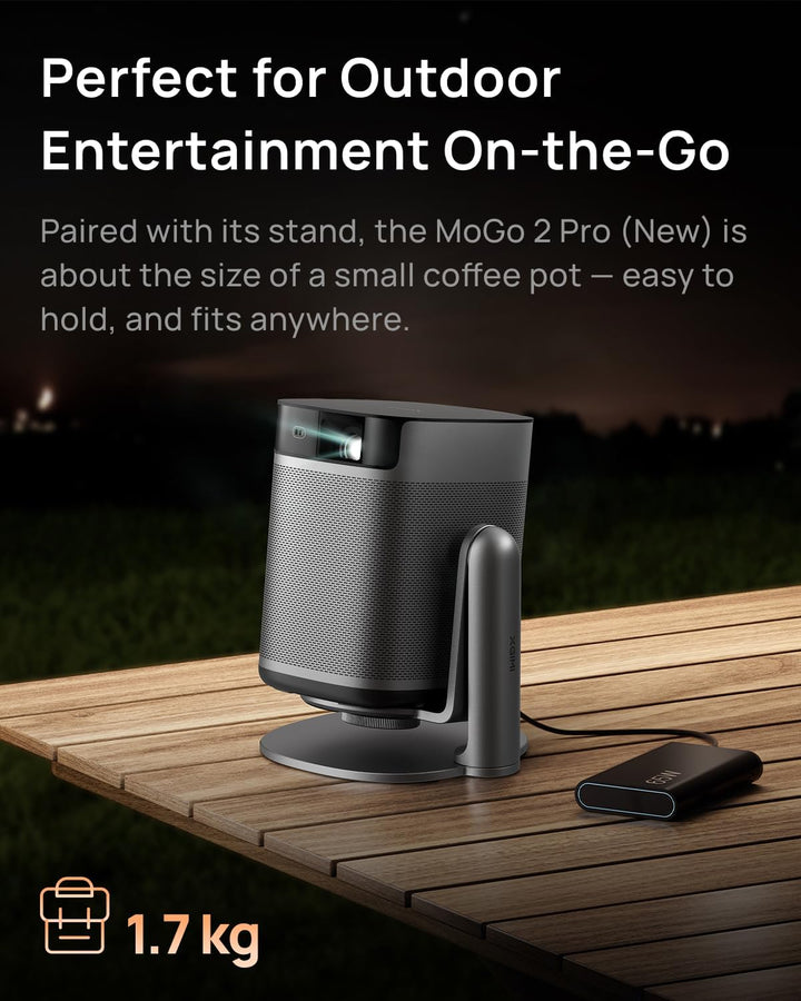 XGIMI MoGo 2 Pro (nuevo) Proyector portátil con soporte multiángulo...