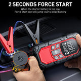 Arrancador con compresor de aire, batería de coche (gasolina 9.0\/6...