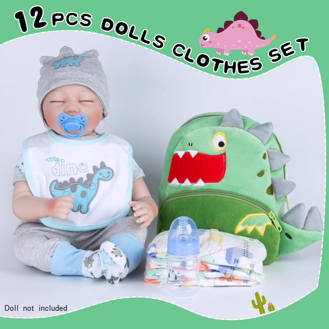 PEDOLLTREE Ropa para Muñecas Bebé Reborn Accesorios Conjunto de Tra...