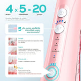 COSLUS - Irrigador de agua portátil para dientes: 4 modos y 5 nivel...