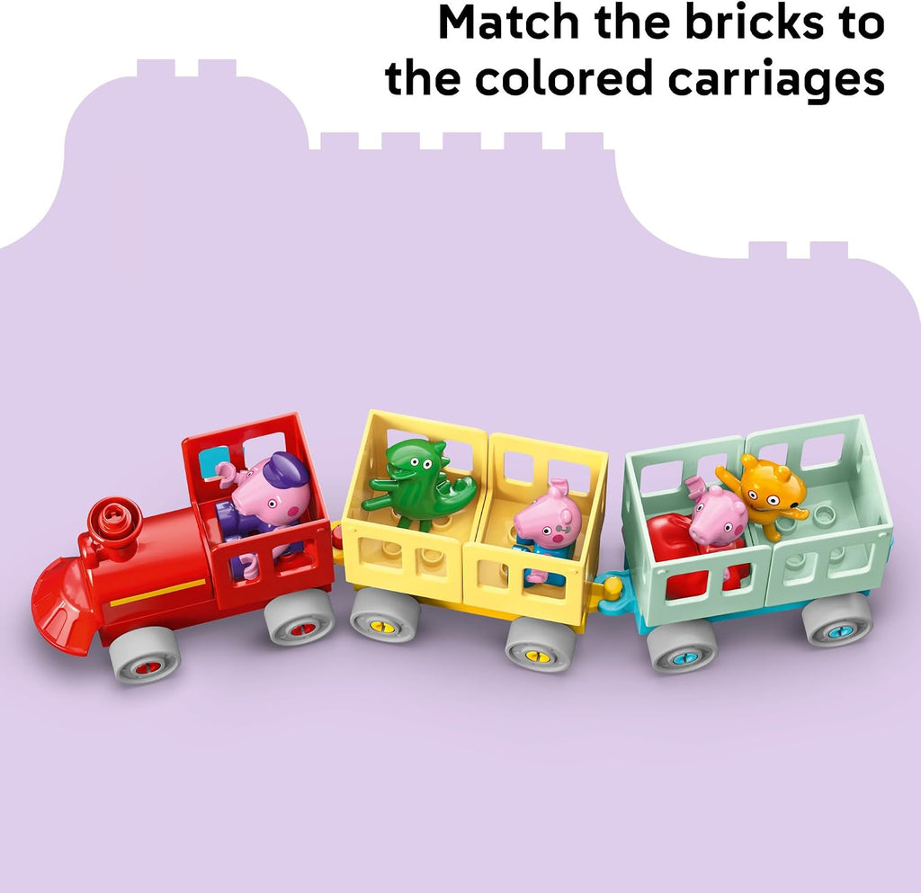 LEGO DUPLO Peppa Pig Tren Paseo con Grandpa Pig 10466