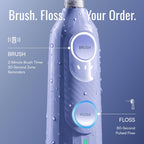 Soocas NEOS II SE - Cepillo de dientes eléctrico 2 en 1 con hilo dental de