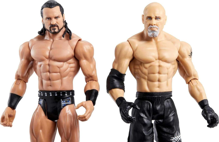Mattel WWE Championship Showdown - Juego de 2 figuras de acción y a...