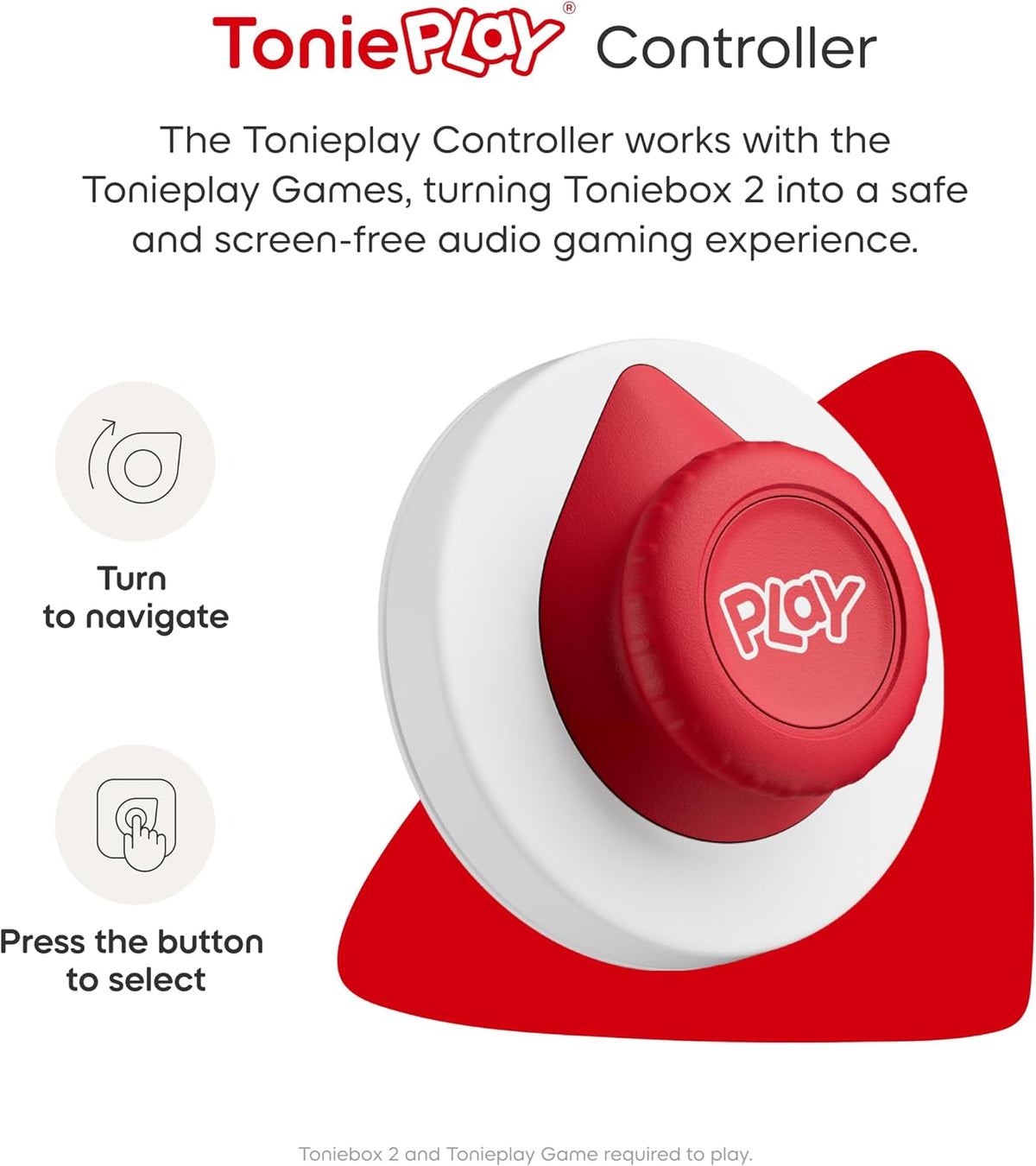 Toniebox 2 Audio Player Bundle para Kids 3+ con Lalalinos Akio, Cosmo, Scout Figurines y Tonieplay Game & Controller - Cloud Pink