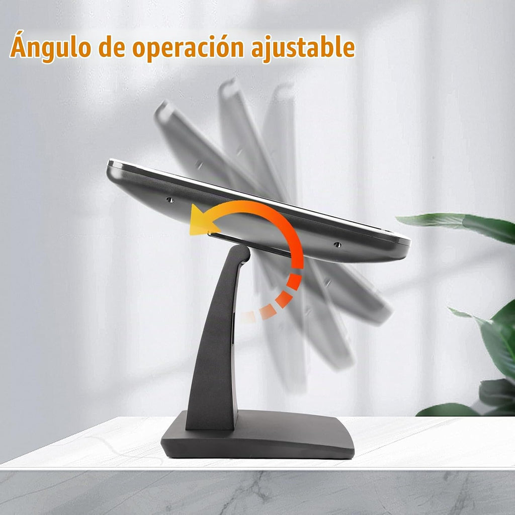 ANGEL POS Grado comercial 17.3 pulgadas 1920 x 1080 FHD pantalla táctil POS Monitor, 10 puntos táctil HDMI VGA, pantalla impermeable a prueba de polvo, industrial, oficina, venta al por menor, gimnasio, almacén