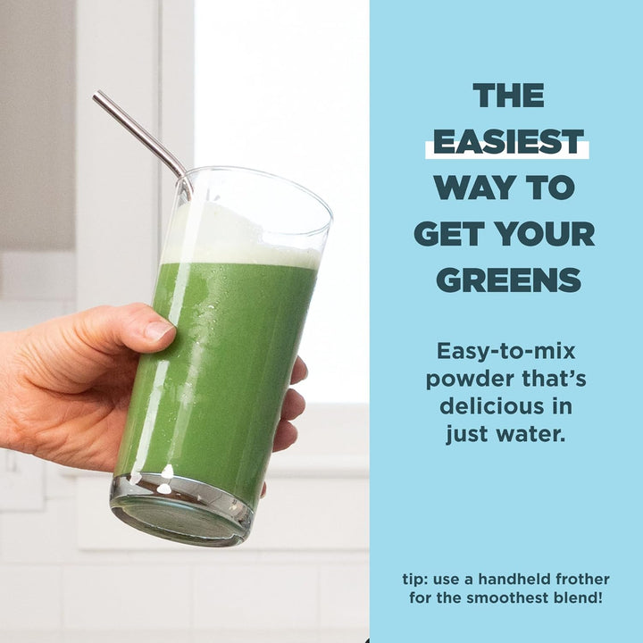 Ancient Nutrition Super Greens Powder - Polvo de superalimento orgá...