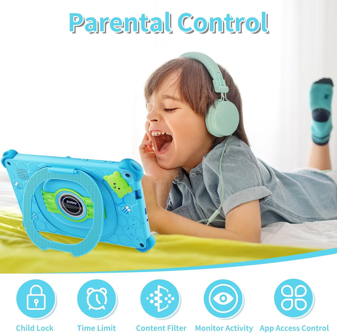 zcobro Tableta para Niños Pequeños de 7 pulgadas Tableta de Aprendi...