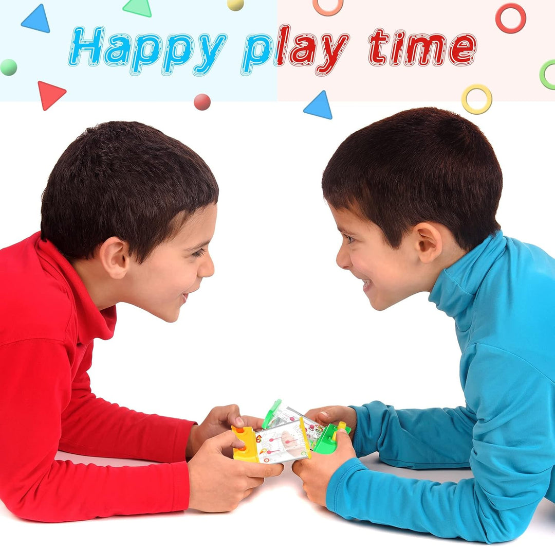 Zhanmai 16 piezas de juegos de agua de mano, mini arcada de peces d...