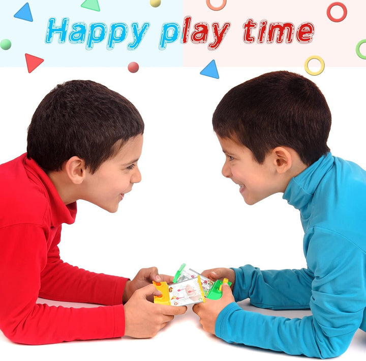 Zhanmai 16 piezas de juegos de agua de mano, mini arcada de peces d...