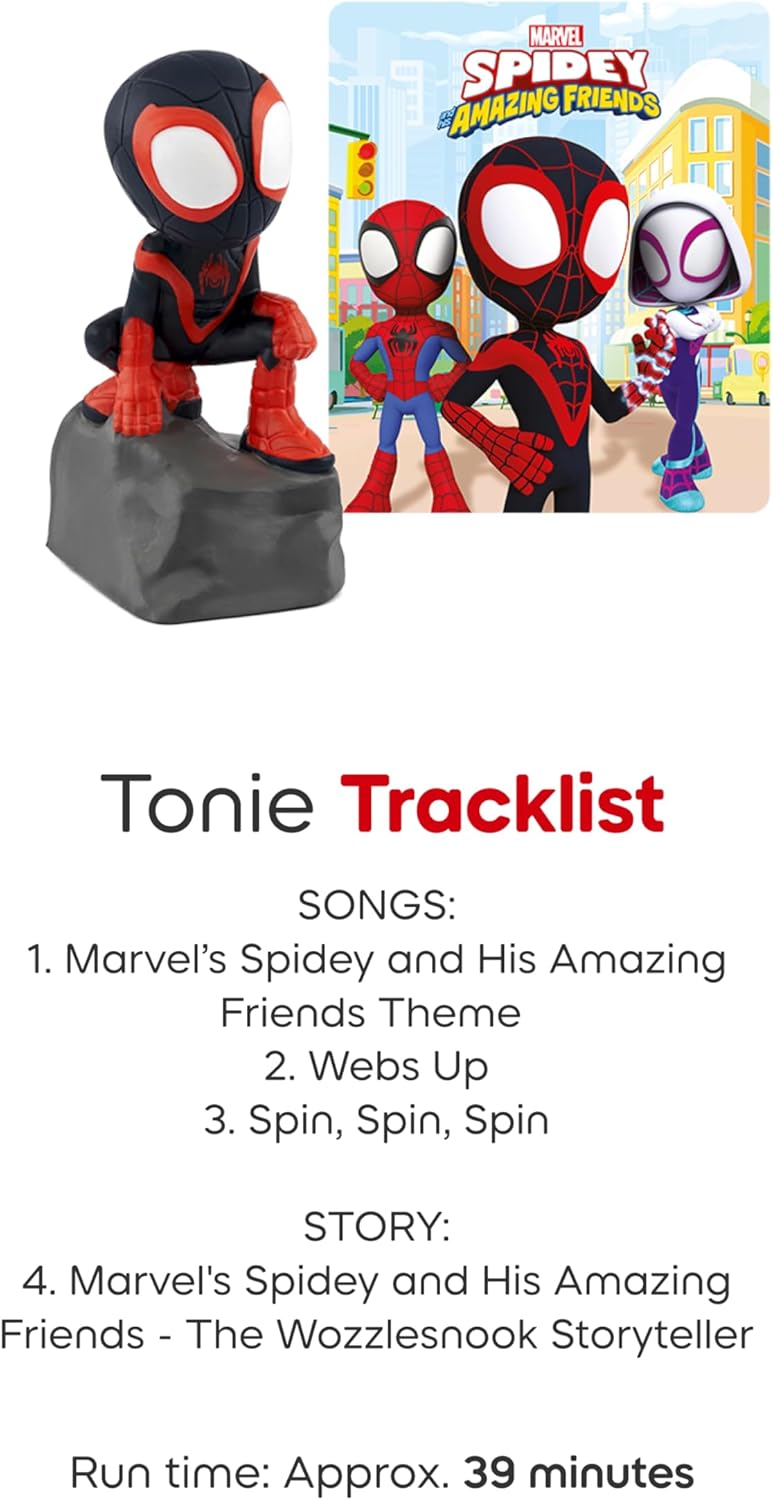 Tonies Figura de juguete Spin Audio de Spidey de Marvels y