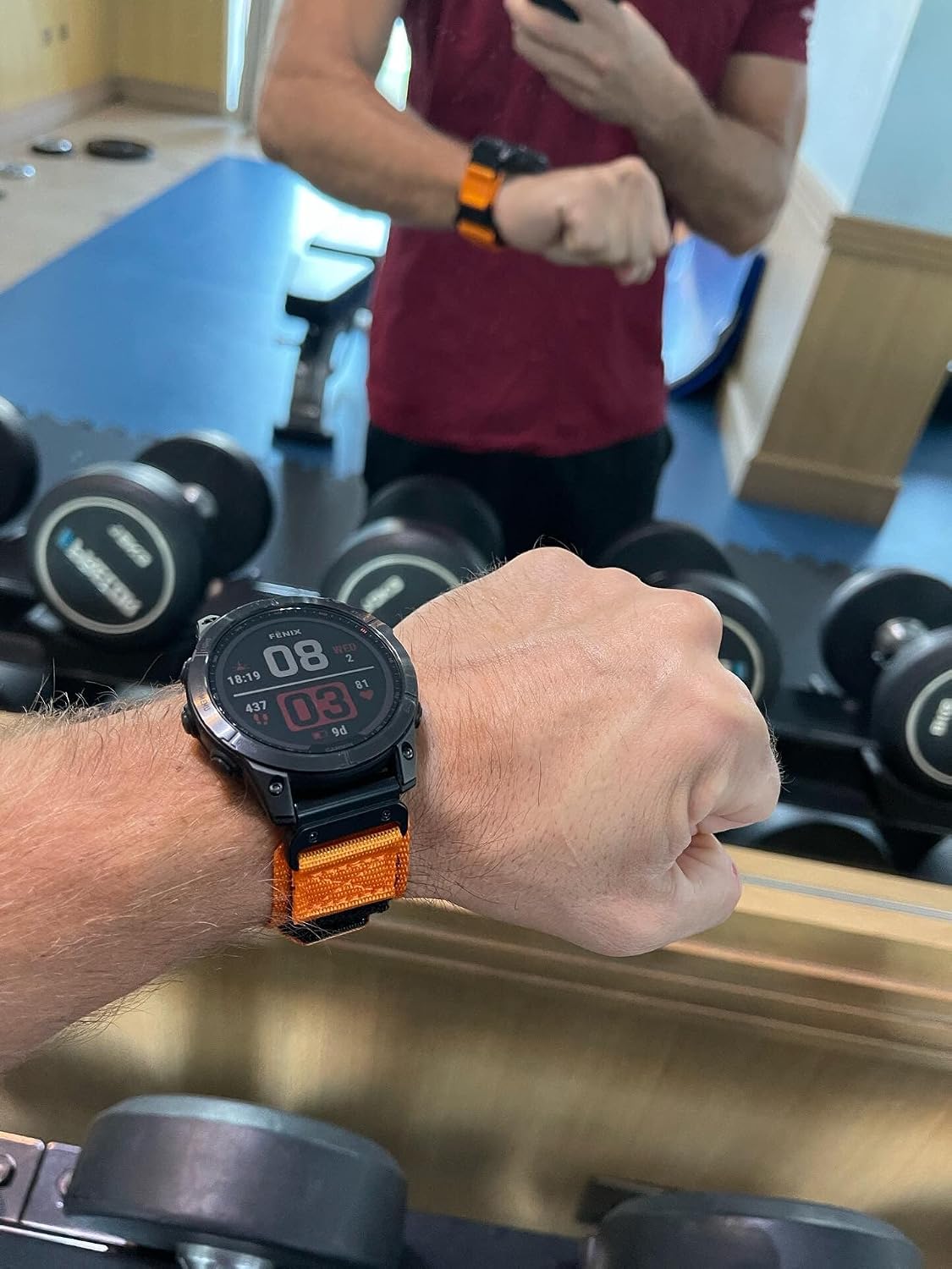 Compatible con la Correa de Reloj Garmin, Correa Deportiva de Nylon Super Resistente con Diseño de Bucle Tejido para Fenix/Forerunner/Approach/MARQ/Quatix/Serie D2, Correa de Reemplazo Resistente para
