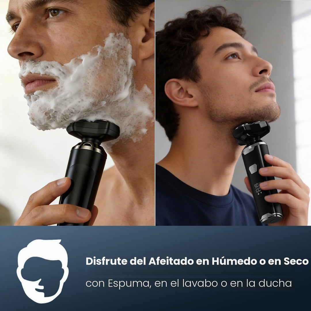Maquinilla de afeitar eléctrica para hombres: afeitadoras eléctrica...