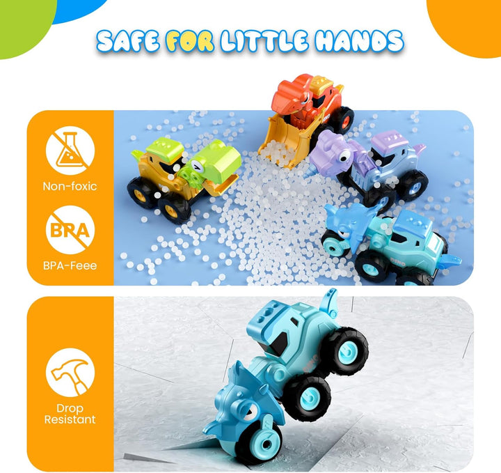 Dimoarch Juguetes de construcción para niños de 2, 3, 4, 5 años, pa...