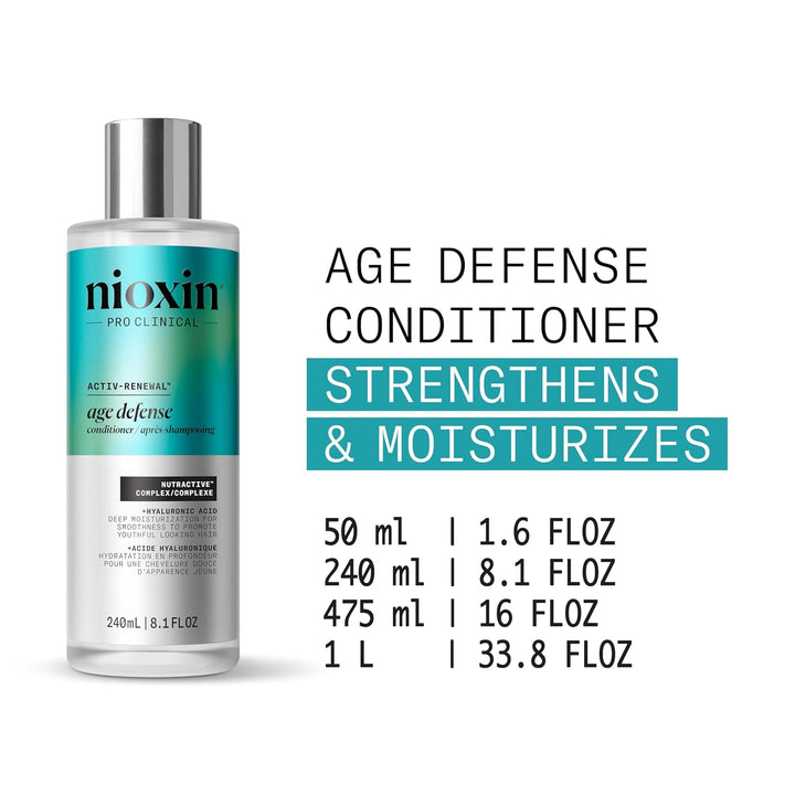 Nioxin Age Defense Conditioner for Aging Hair | Strengthening &amp;...