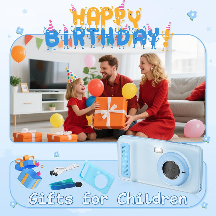 AI Everything Recognition - Cámara para niños de 4 a 12 años, compa...