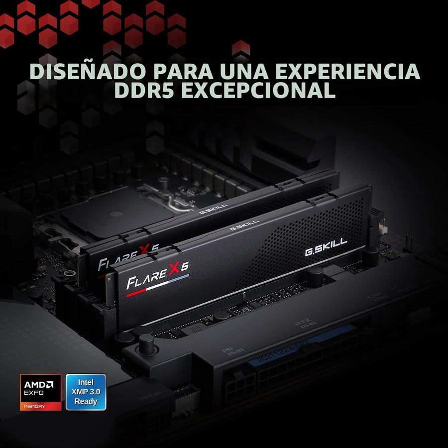 G.SKILL Flare X5 Series DDR5 RAM (AMD Expo e Intel XMP 3.0) 32GB (2...
