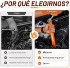 Llave de extensión offset Pro, herramienta de cadena con arco de giro 0° para espacios reducidos