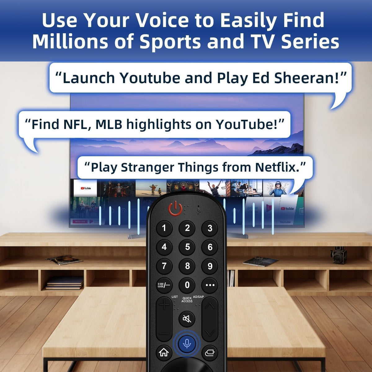 Repuesto para control remoto LG TV, para todos los controles remoto...