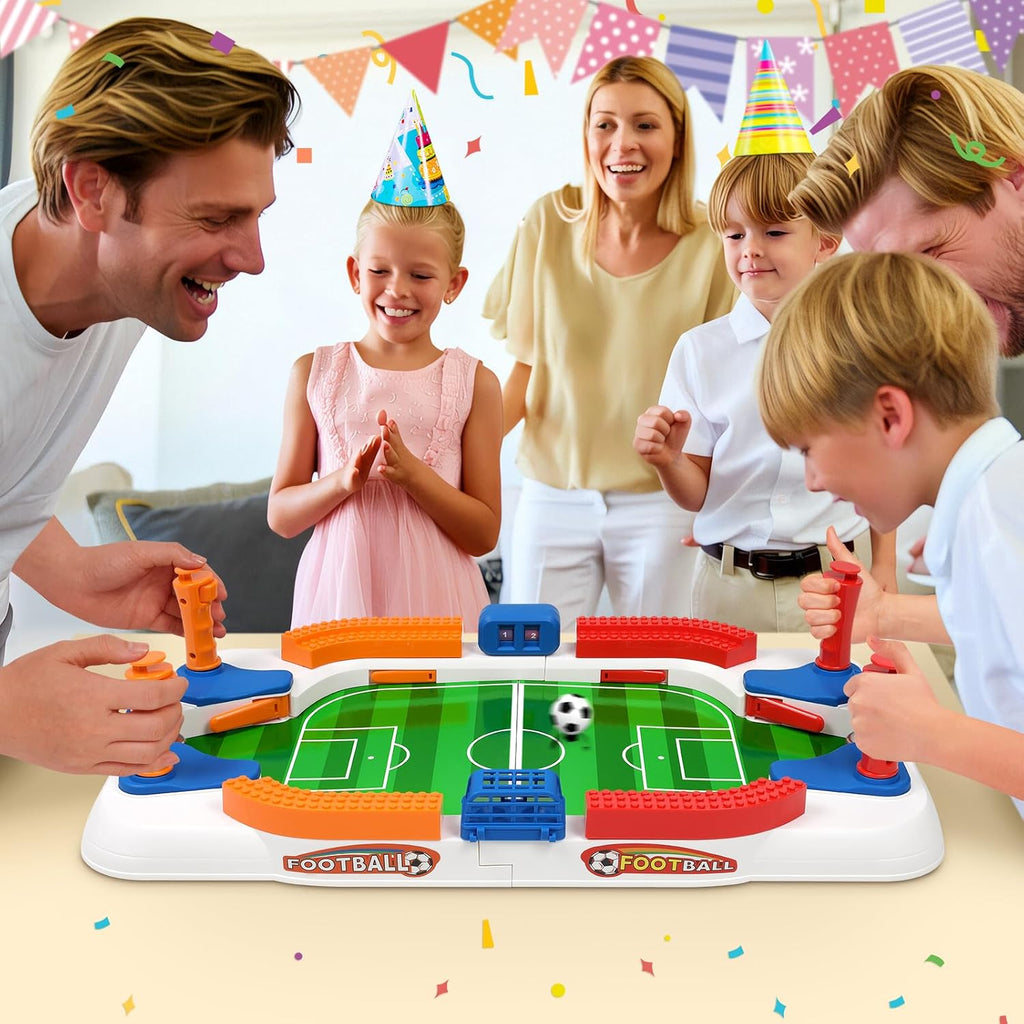 Mini juego de mesa de futbolín para niños, juego de fútbol, regalos para niños, juguete de fútbol para deportes de interior, sala de juegos, pinball, juguetes interactivos de regalo de cumpleaños para