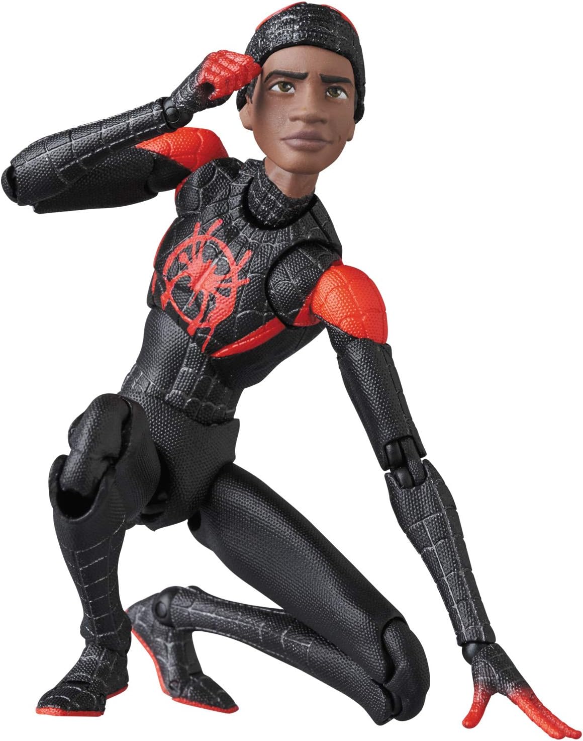 MEDICOM TOY MAFEX No.236 Spider-Man (Miles Morales) Renovación Ver. Altura aprox. 5.1 pulgadas (5.118 in), figura de acción pintada