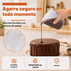 Juego de tazas medidoras de silicona, 3 piezas - 8.5 fl oz + 16.9 fl oz +