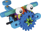 Thames & Kosmos Primer kit de ingeniería de robots para niños: experimento STEM para jóvenes aprendices | Construye 10 robots sin motor | Juega y aprende con manual en formato libro de cuentos |