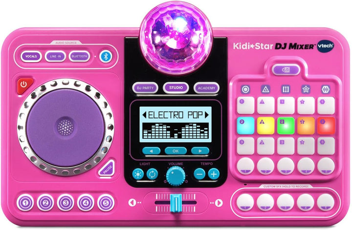 VTech Kidi Star - Mezclador de DJ, color rosa