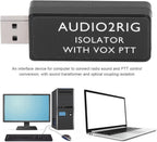 Aislador de tarjeta de sonido USB con control PTT, 0.1 in 4PIN