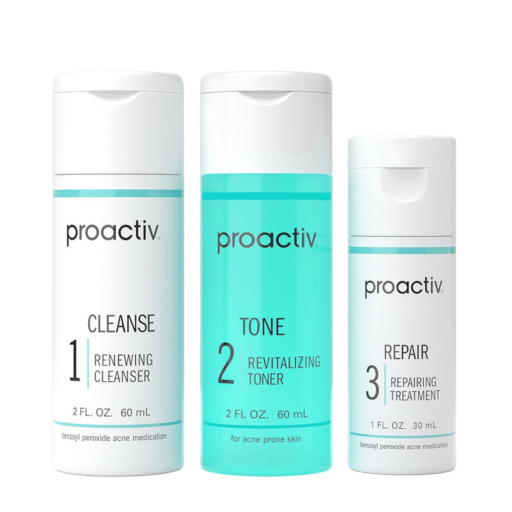 Kit de principiante, sistema de tratamiento acné de 3 pasos PROACTI...