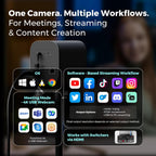NearStream VM20 4K Streaming Camera con 40X Hybrid Zoom y Remote Control